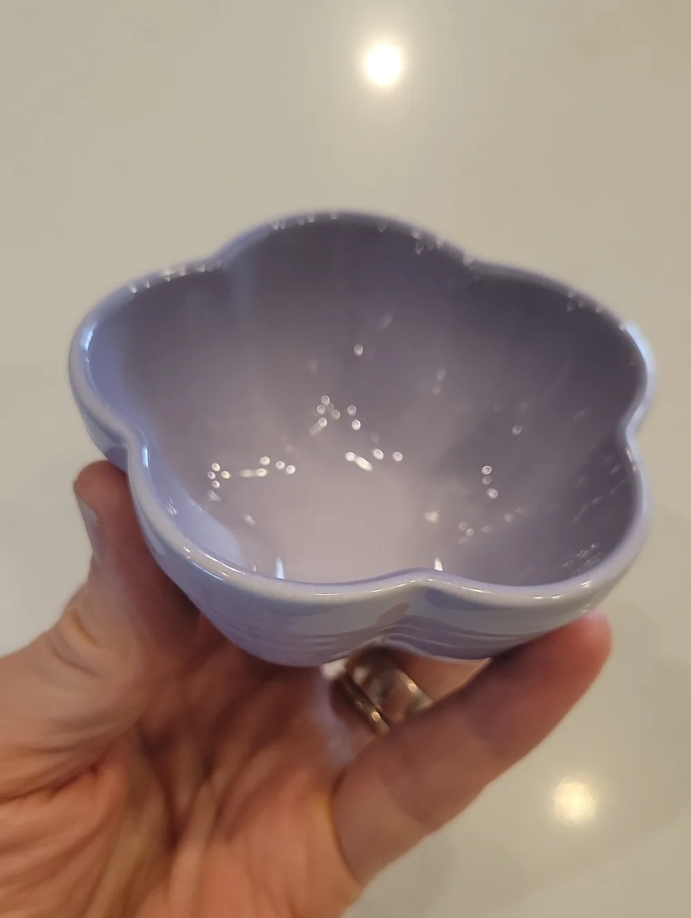 Le Creuset Bluebell Purple/ Provence Flower Bowl
